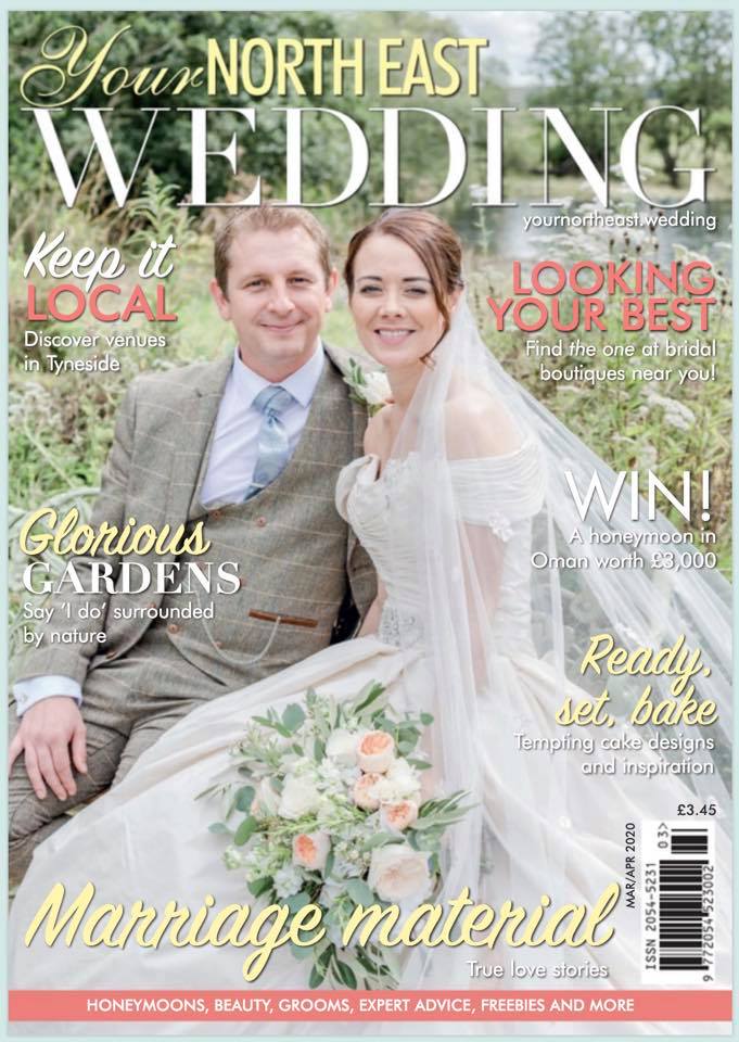 Your North East Wedding Magazine Front Cover