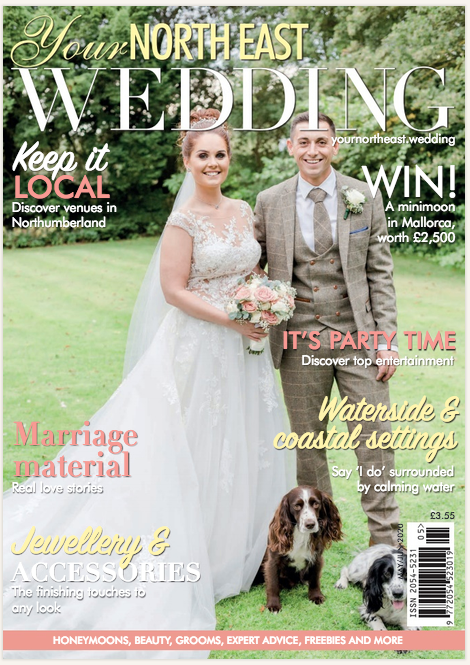 Your North East Wedding Magazine Front Cover 