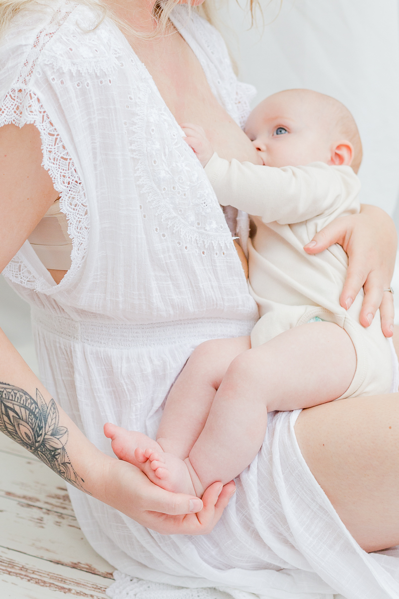 mummy and me breast feeding photo