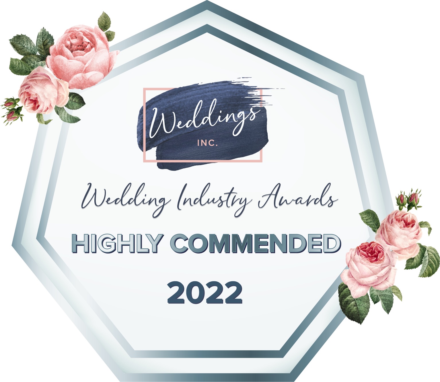 Wedding Inc. Highly Commended 2022 Award Logo